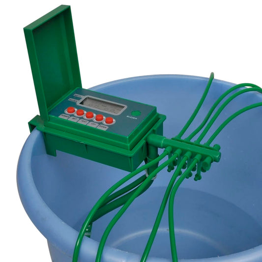 Sistema Di Irrigazione Automatico Con Spruzzatore E Timer