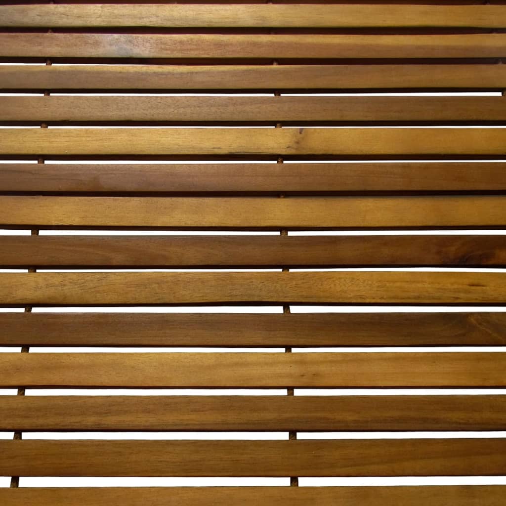 Set 2 Pz Stuoia Per Bagno In Acacia