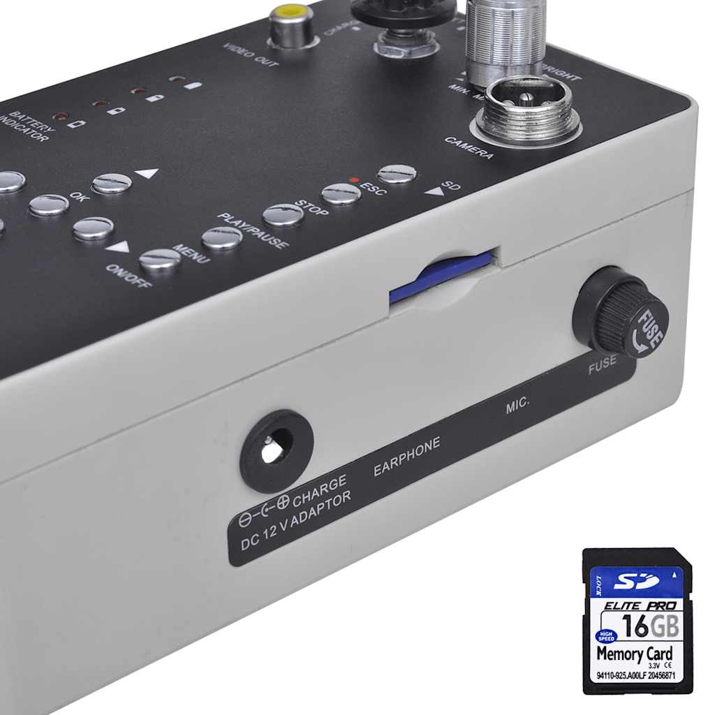 Camera Di Controllo Del Tubo 30 M Con Controllo Dvr
