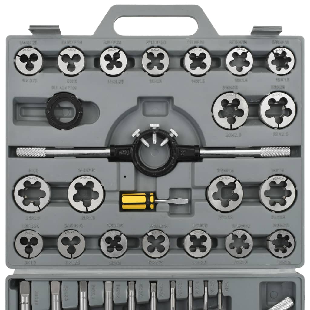 Kit Filiere Per Filettatura 45 Pz