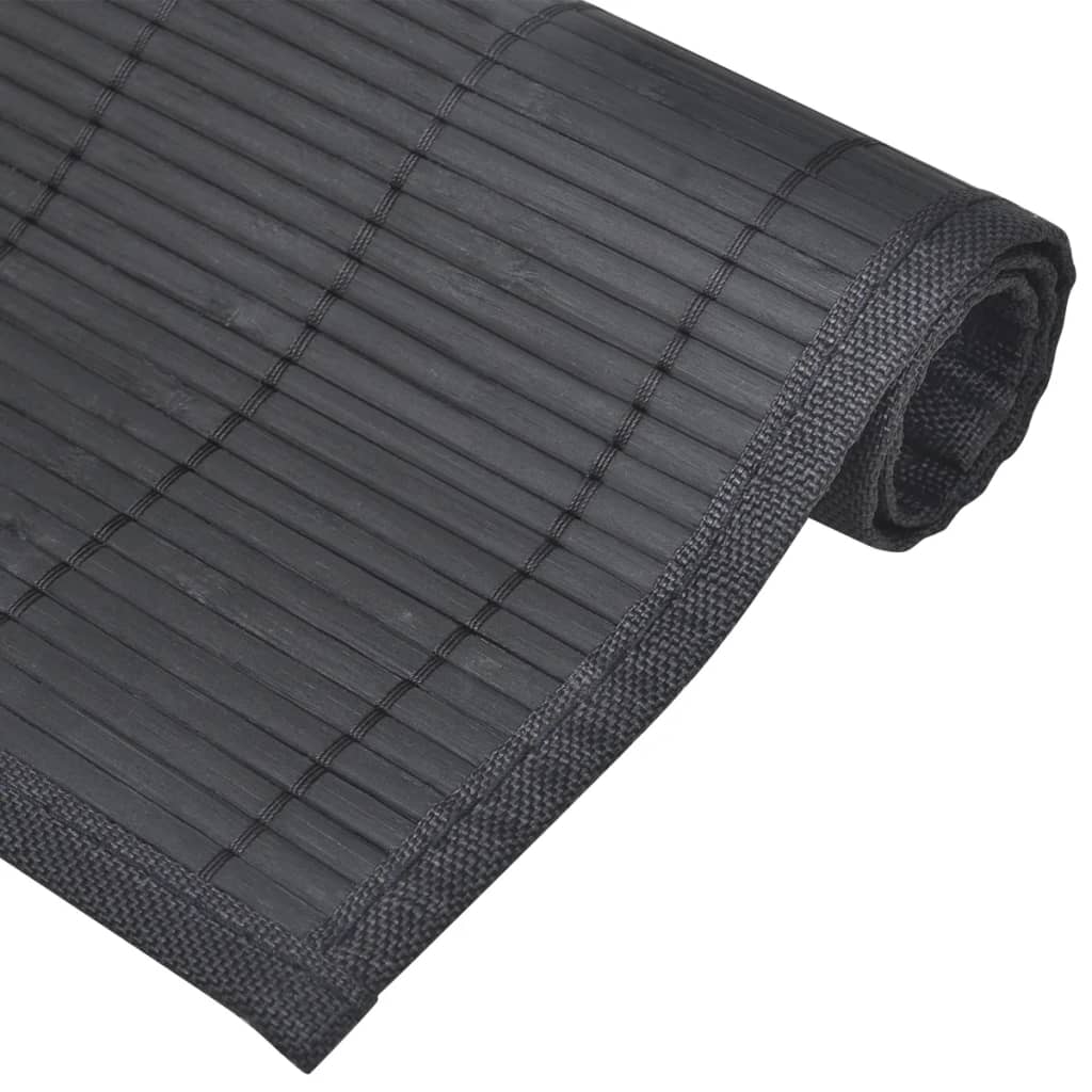 Tovagliette In Bambù 6 Pz 30 X 45 Cm Nere