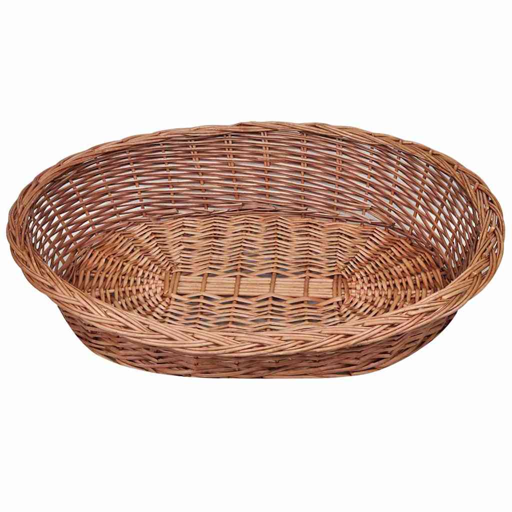 Cesto Per Cani/Lettino In Vimini Naturale