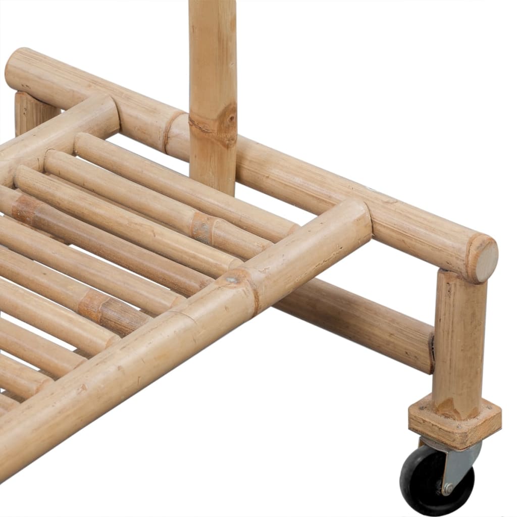 Supporto Appendiabiti In Legno Di Bambù