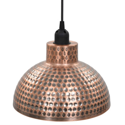 Lampadari 2 P Semisferici Color Rame