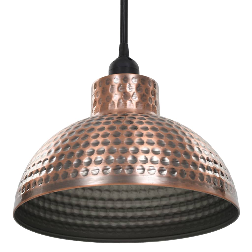 Lampadari 2 P Semisferici Color Rame