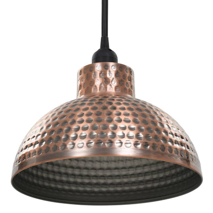 Lampadari 2 P Semisferici Color Rame