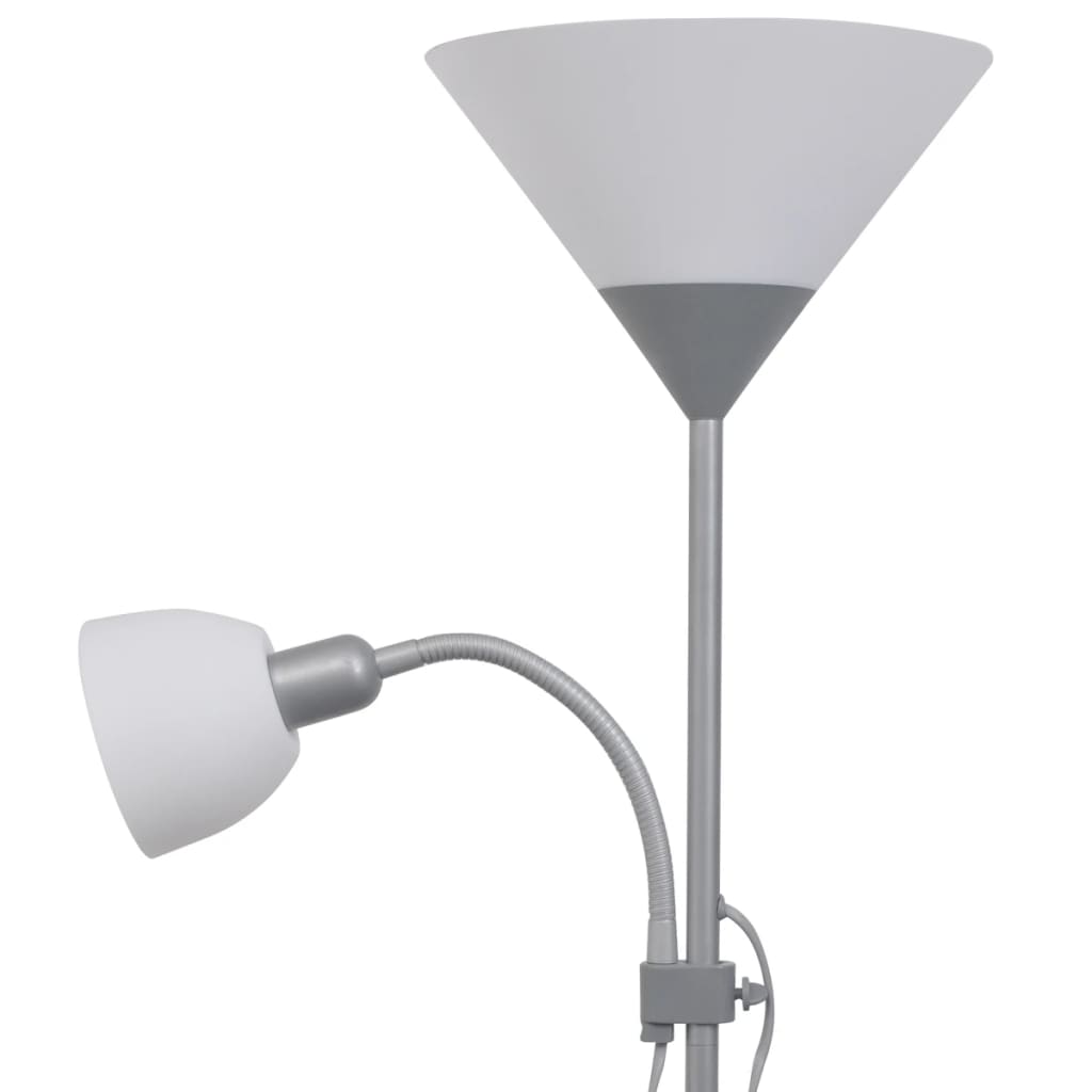 Lampada Da Pavimento Grigia