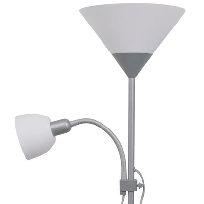 Lampada Da Pavimento Grigia
