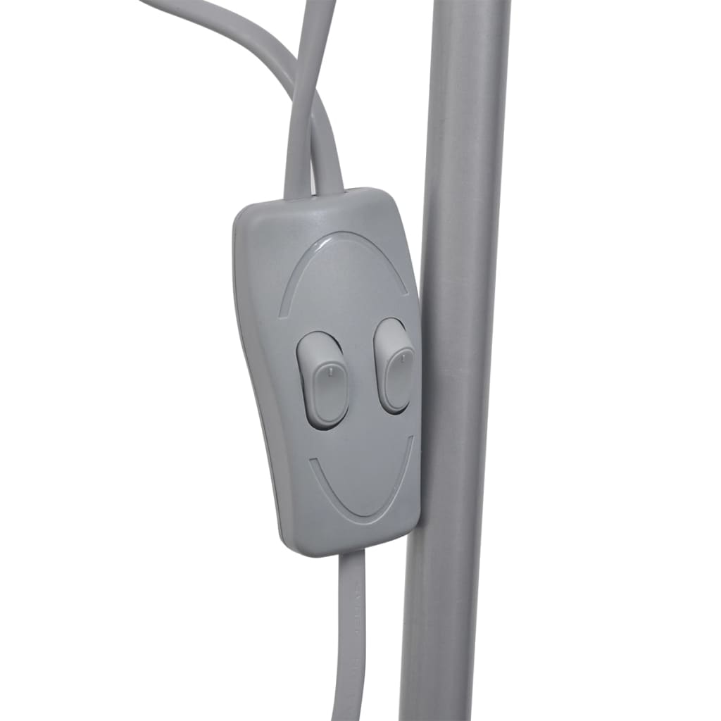 Lampada Da Pavimento Grigia