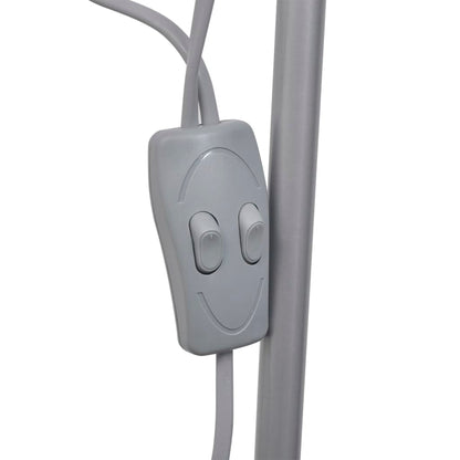 Lampada Da Pavimento Grigia