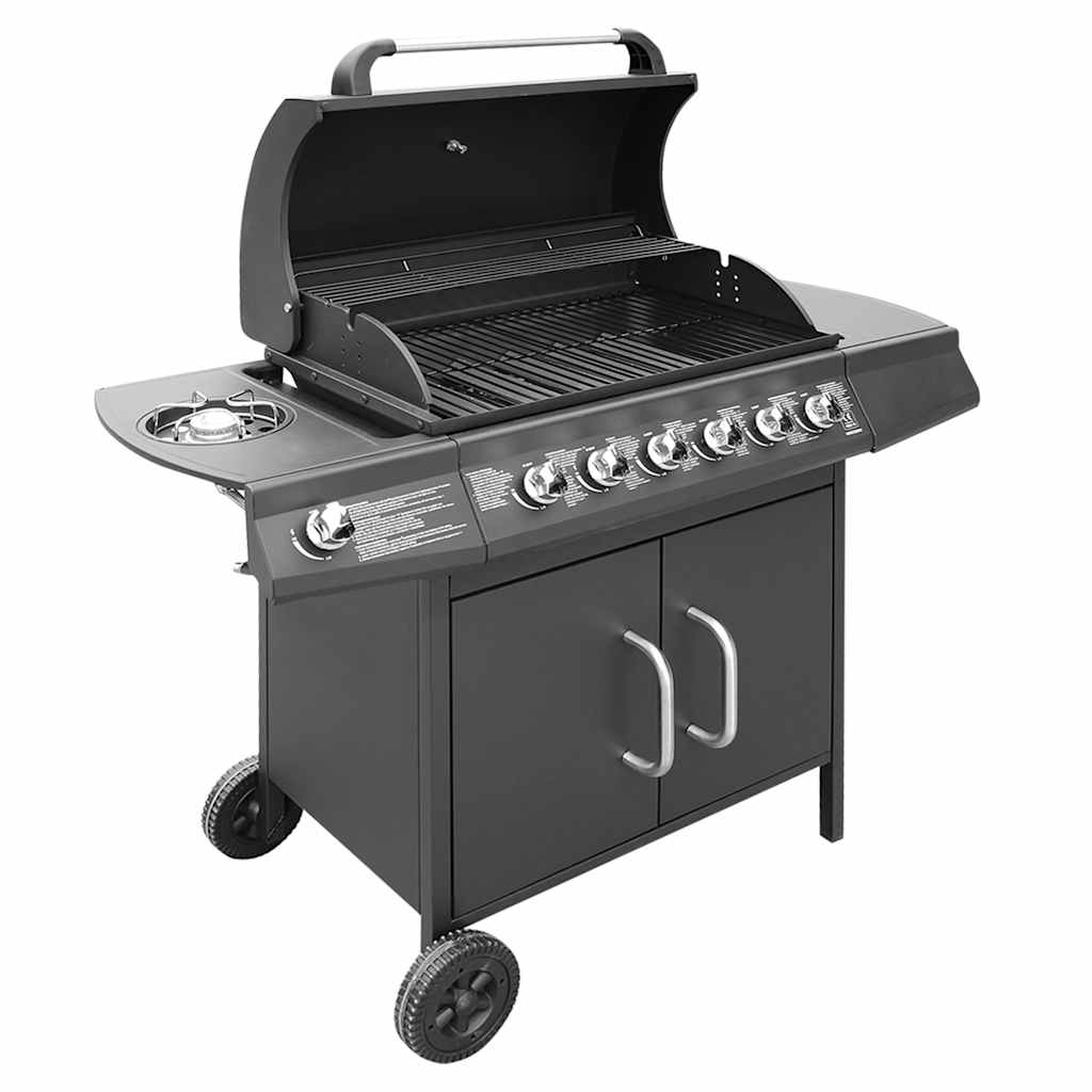 Barbecue E Griglia A Gas 6+1 Fornelli