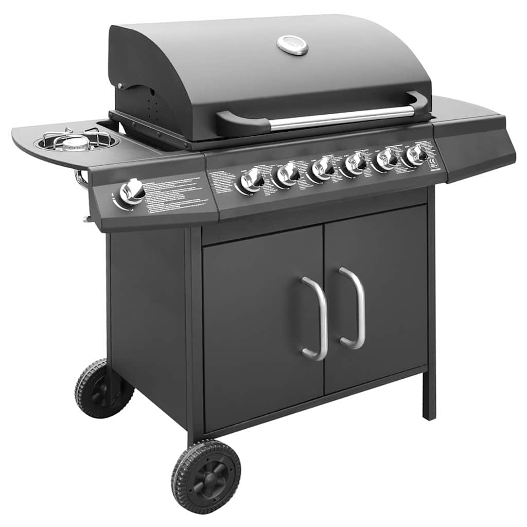 Barbecue E Griglia A Gas 6+1 Fornelli