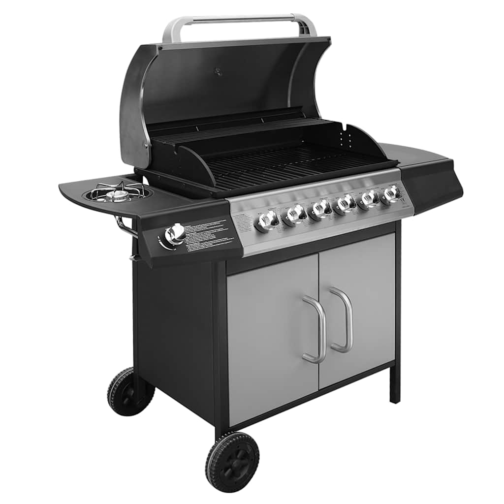Barbecue E Griglia A Gas 6+1 Fornelli