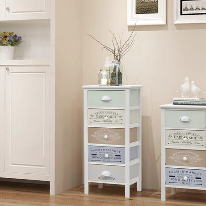 Mobile In Stile Francese Con 3 Cassetti In Legno