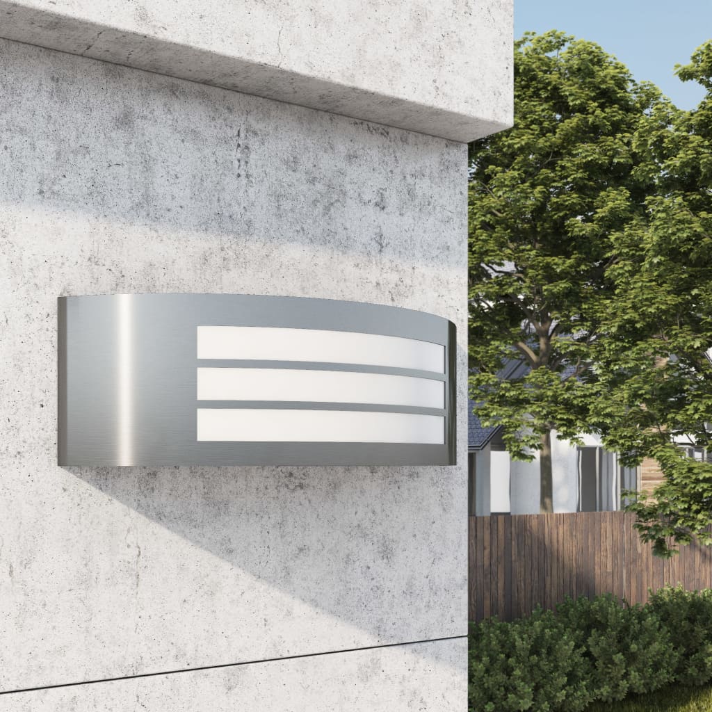 Luce Da Parete Per Esterno In Acciaio Inox