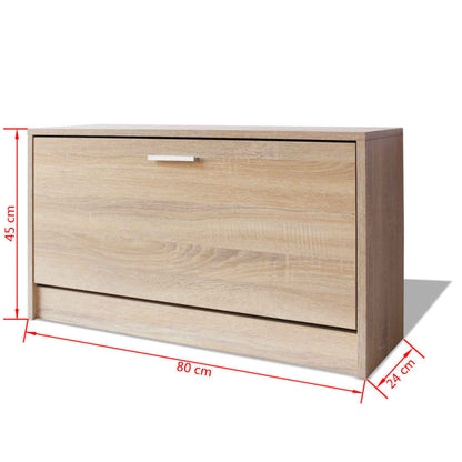Panchina Con Scarpiera Colore 80X24X45 Cm