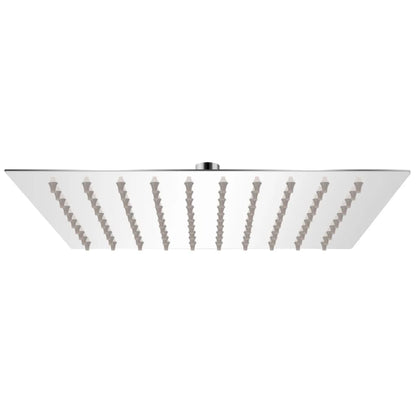Testa Doccia A Pioggia In Acciaio Inossidabile 25X25Cm Quadrata
