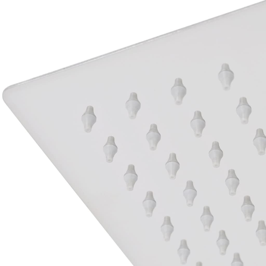Testa Doccia A Pioggia In Acciaio Inossidabile 25X25Cm Quadrata