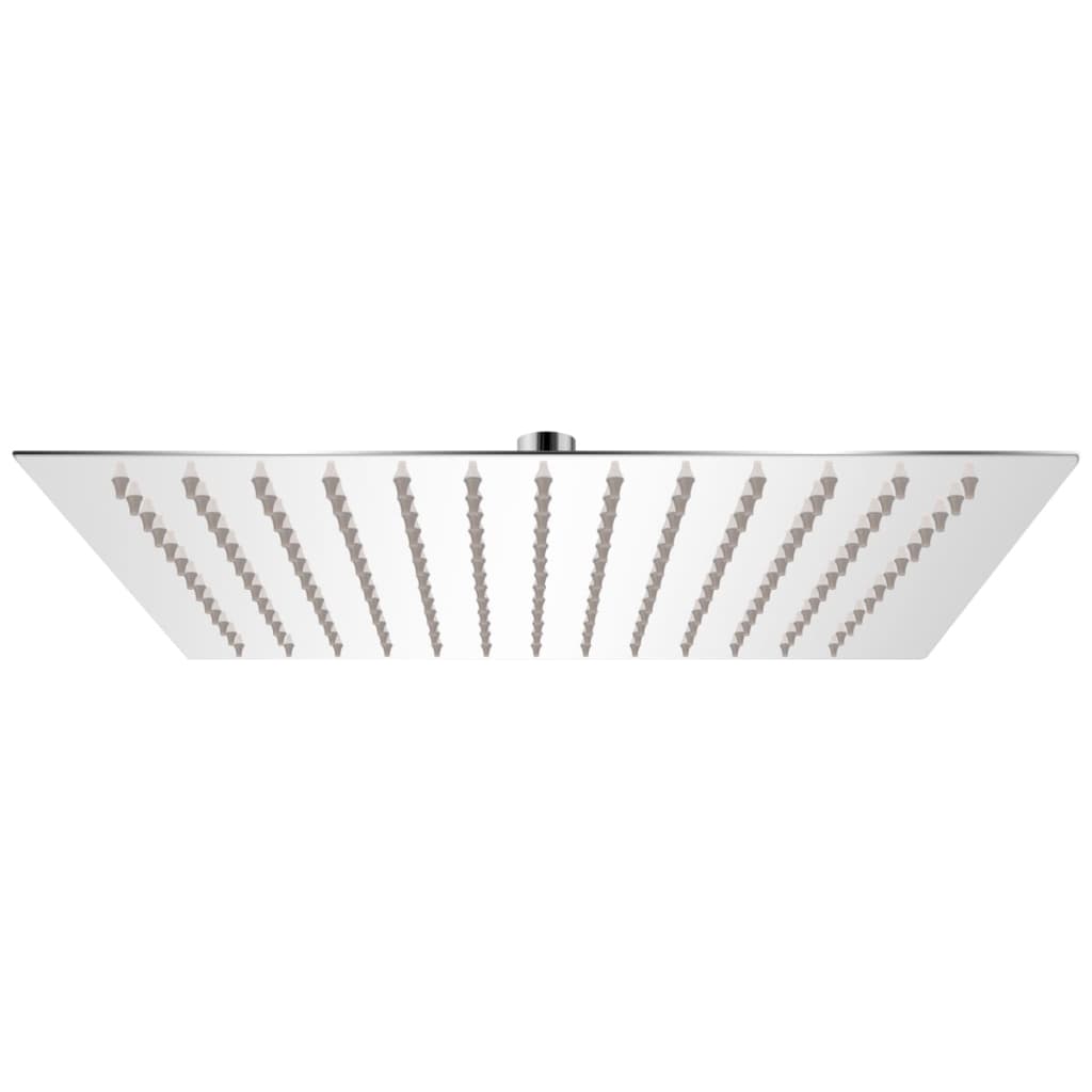 Testa Doccia A Pioggia In Acciaio Inossidabile 25X25Cm Quadrata