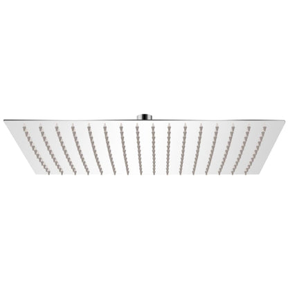 Testa Doccia A Pioggia In Acciaio Inossidabile 25X25Cm Quadrata