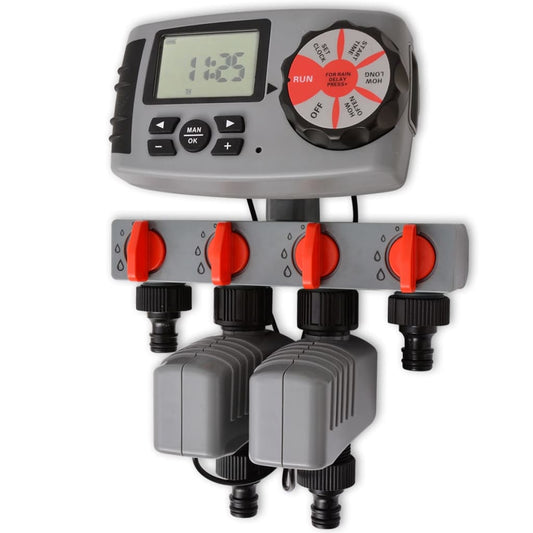 Timer Automatico Di Irrigazione Con 4 Stazioni 3 V