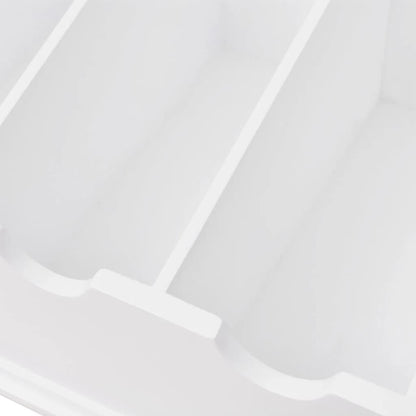 Portaposate In Mdf Bianco In Stile Barocco