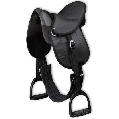 Set Sella Pony 25,4 Cm 10&quot; Nero