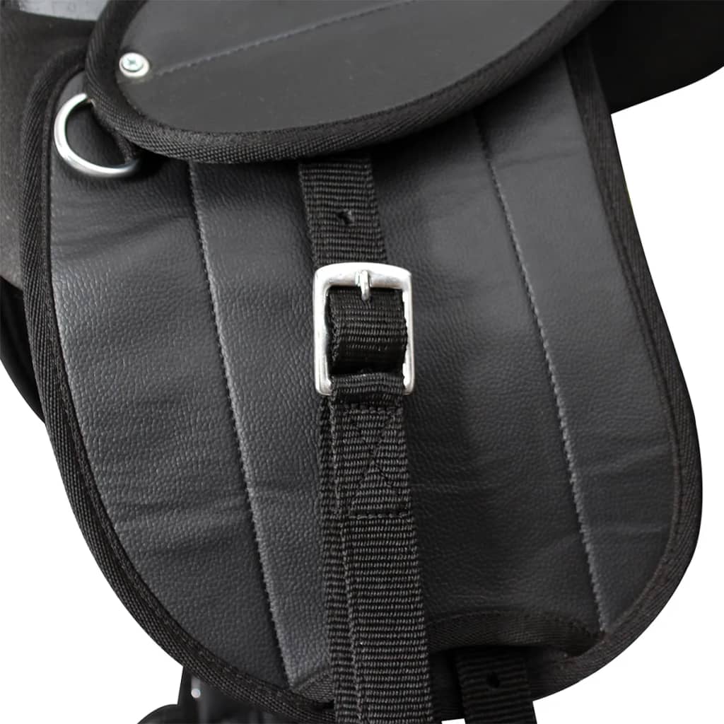 Set Sella Pony 25,4 Cm 10&quot; Nero
