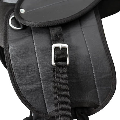 Set Sella Pony 25,4 Cm 10&quot; Nero