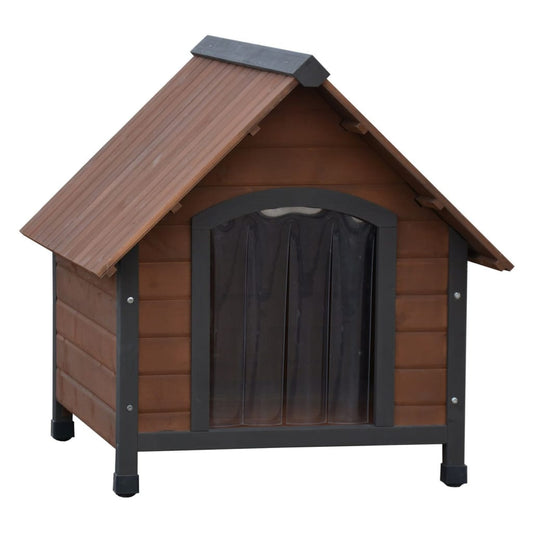 @Pet Cuccia Per Cani Ingresso In Plastica Rustique Marrone