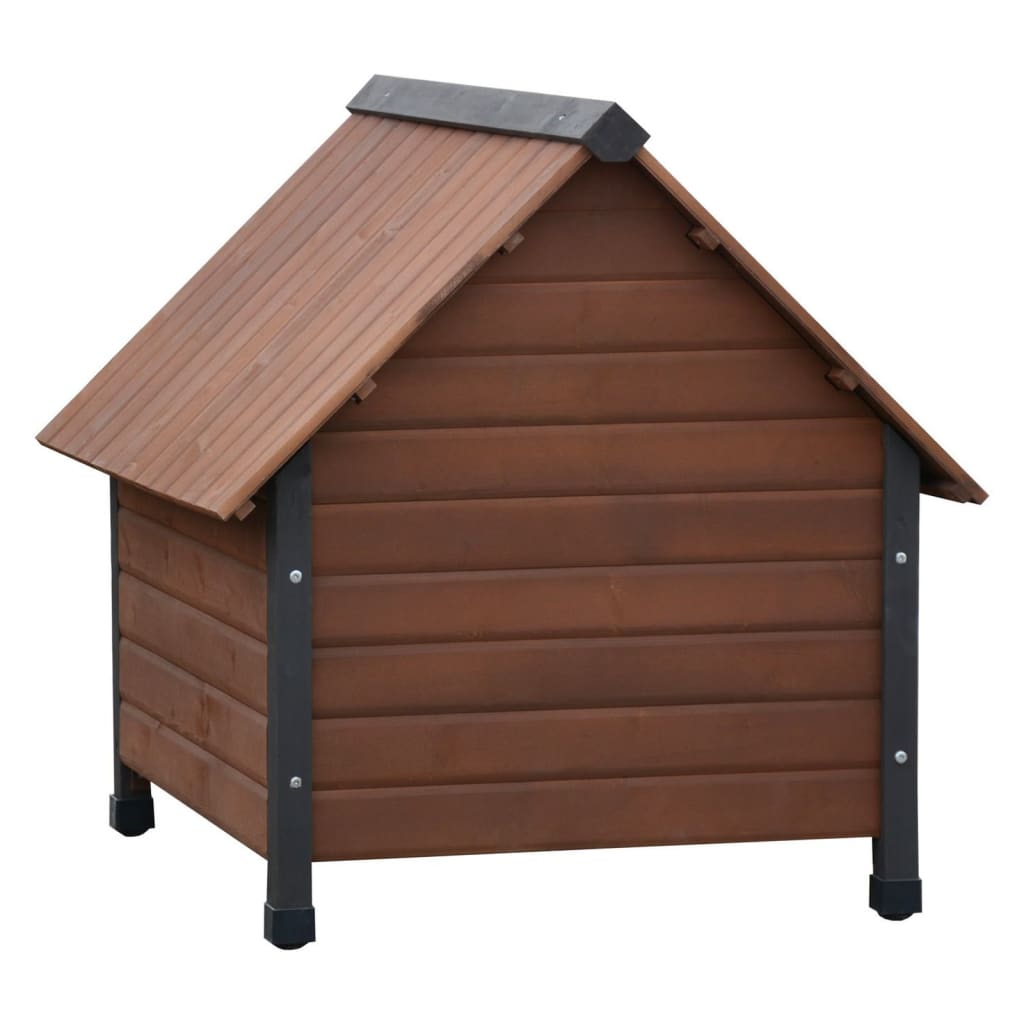 @Pet Cuccia Per Cani Ingresso In Plastica Rustique Marrone
