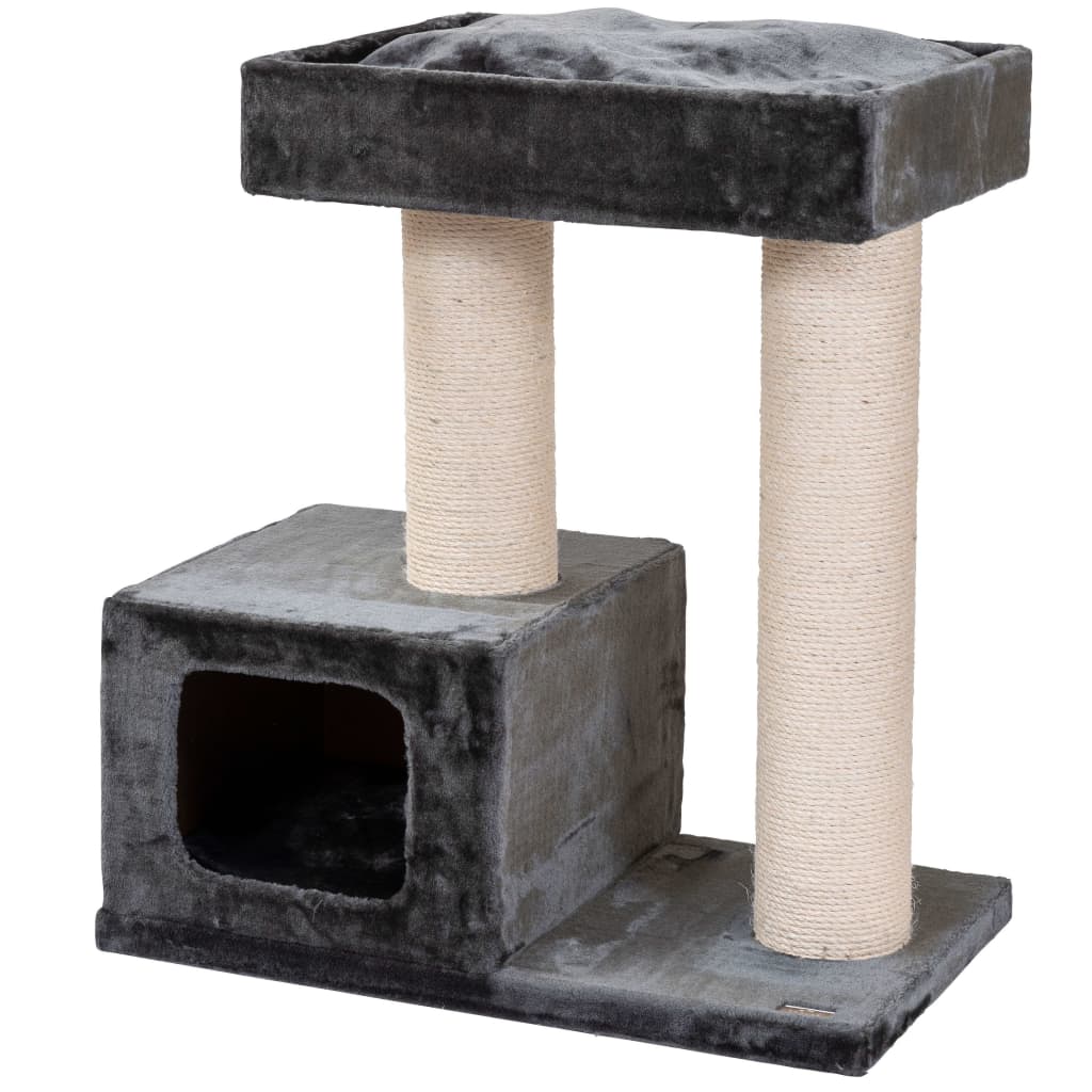 Quapas! Albero Tiragraffi Bandit Grigio Scuro 76X45X82 Cm