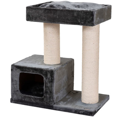 Quapas! Albero Tiragraffi Bandit Grigio Scuro 76X45X82 Cm