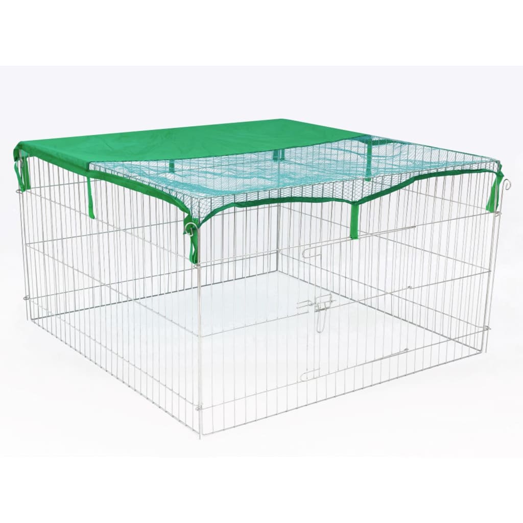 @Pet Recinto Per Animali Da Esterno Complete 116X116X65 Cm In Metallo