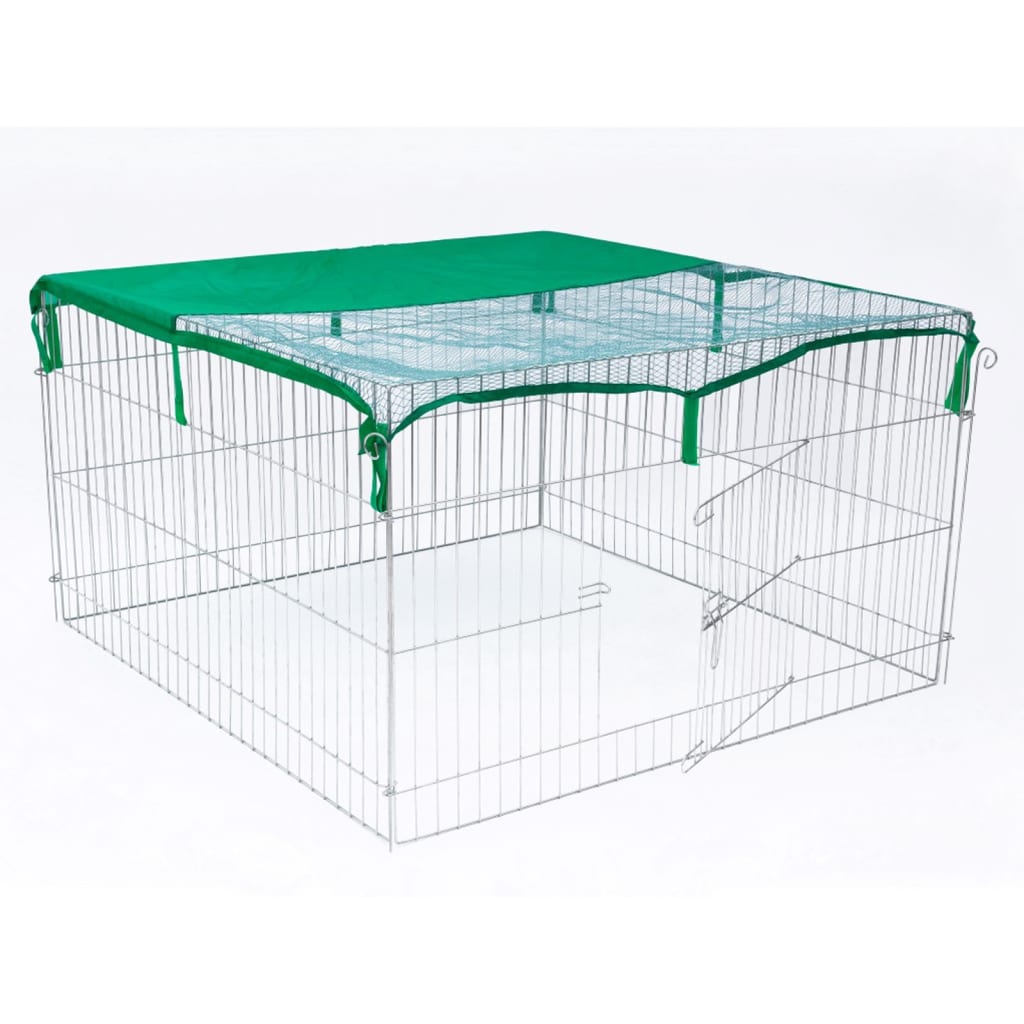 @Pet Recinto Per Animali Da Esterno Complete 116X116X65 Cm In Metallo
