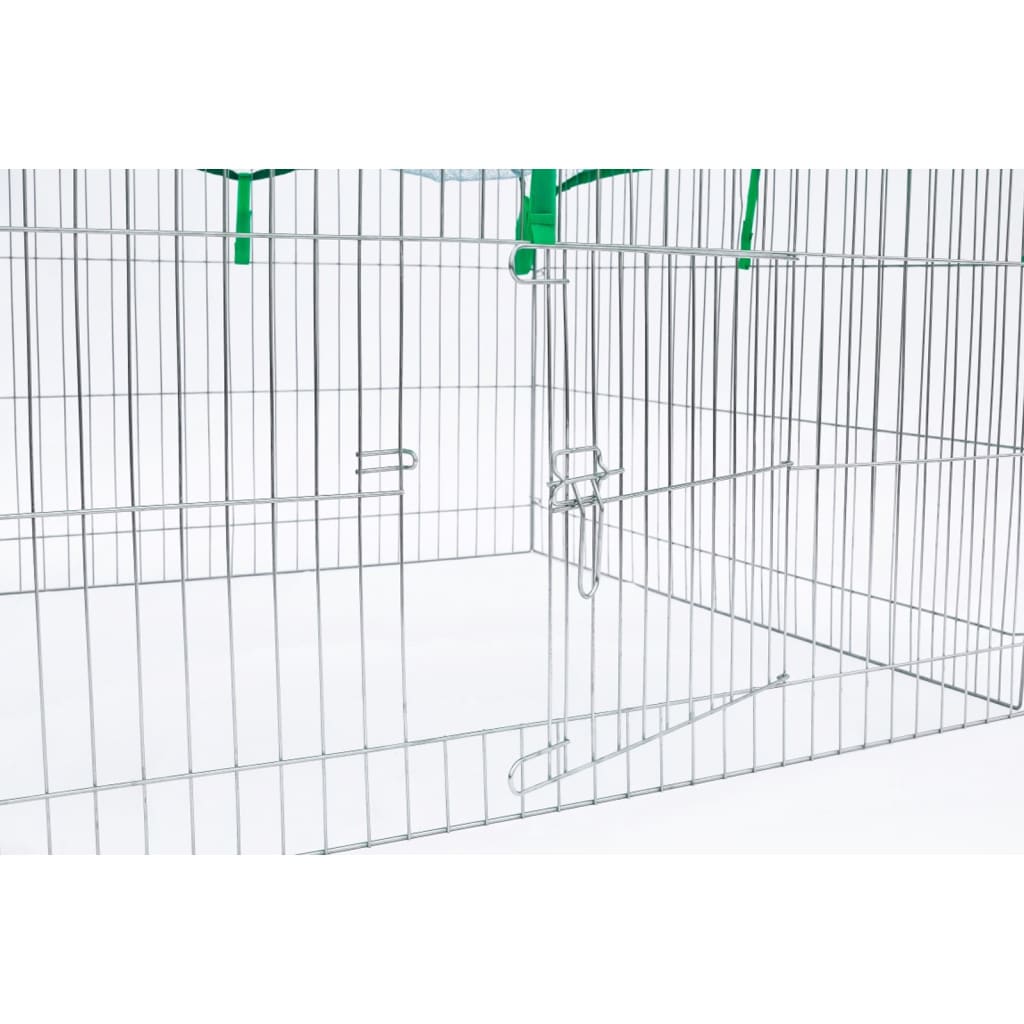 @Pet Recinto Per Animali Da Esterno Complete 116X116X65 Cm In Metallo
