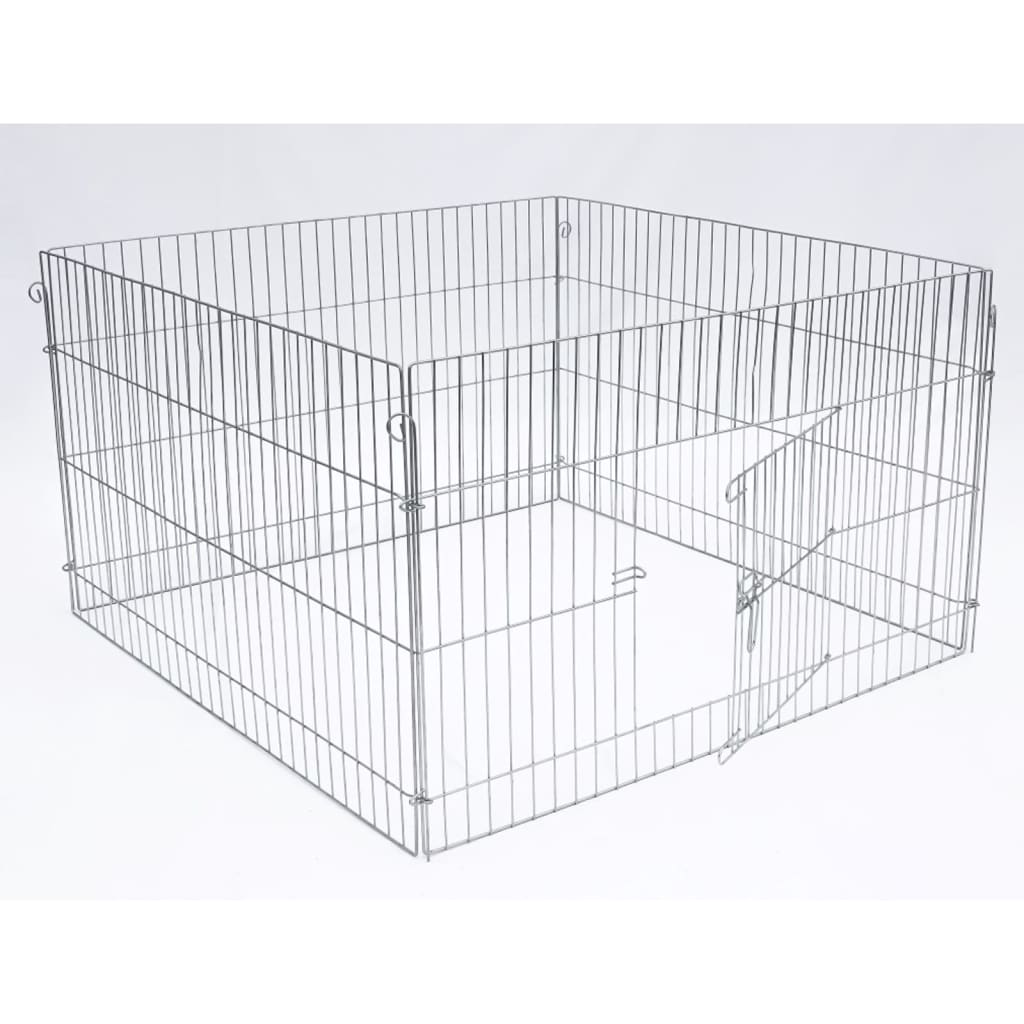 @Pet Recinto Per Animali Da Esterno Complete 116X116X65 Cm In Metallo