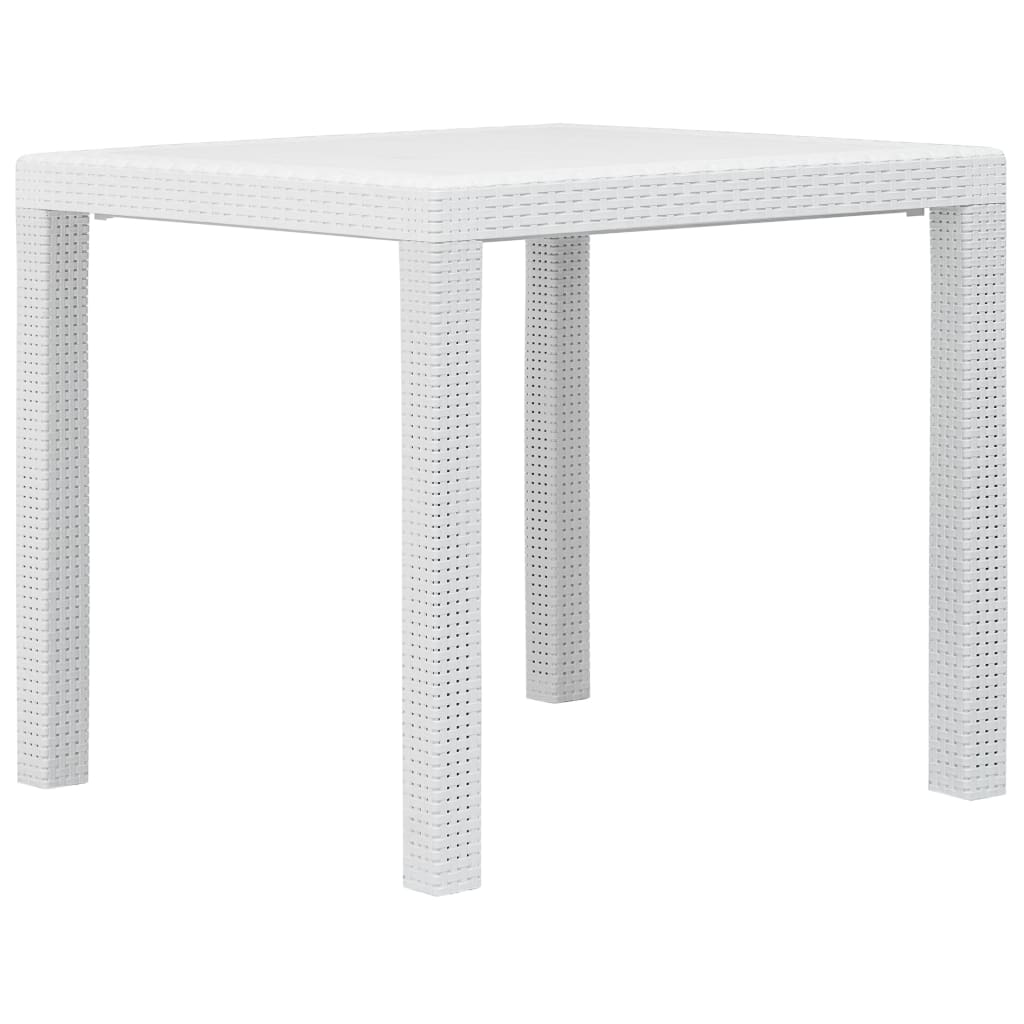 Tavolo Da Giardino Plastica Stile Rattan