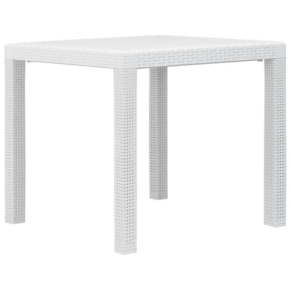 Tavolo Da Giardino Plastica Stile Rattan