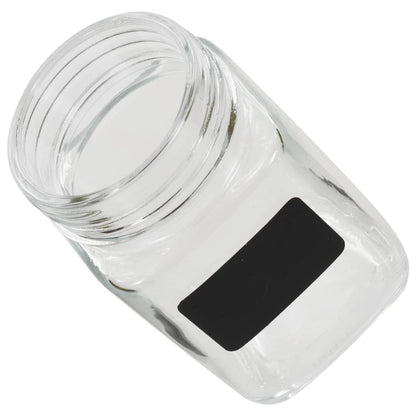 Barattoli In Vetro Con Adesivo 24 Pz 300 Ml