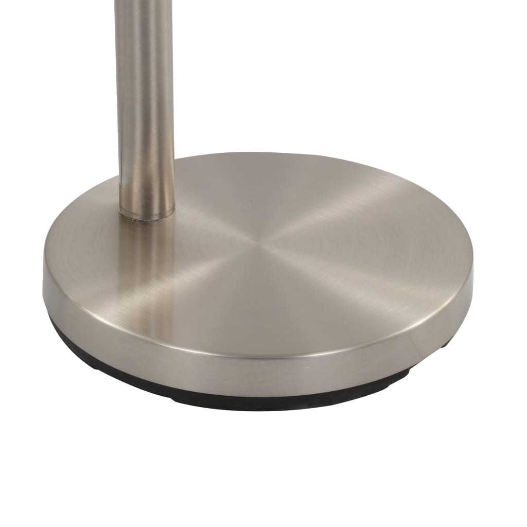 Lampada Da Terra 200 Cm 5 Bulbi E14 Argento