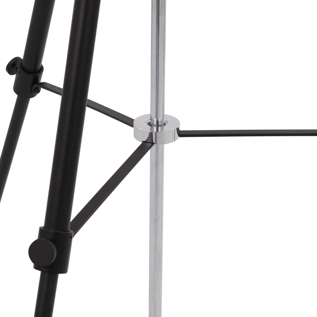 Lampada Da Terra E27 Nera E Oro