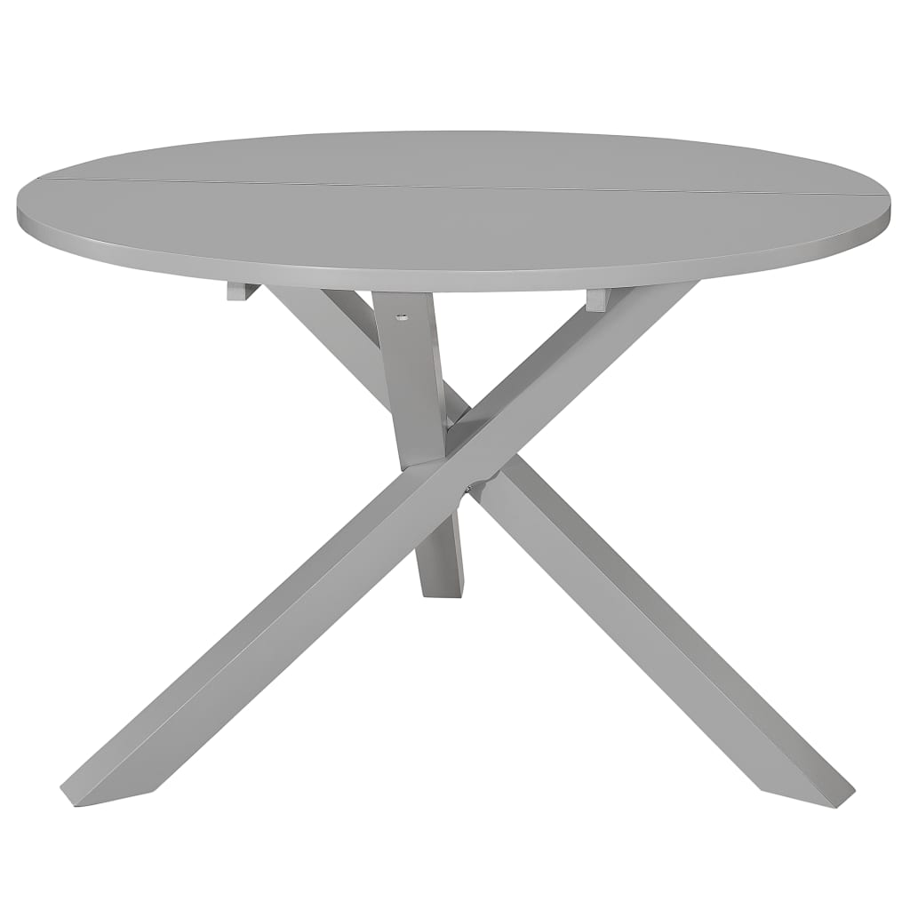 Tavolo Da Pranzo Bianco 120X75 Cm In Mdf