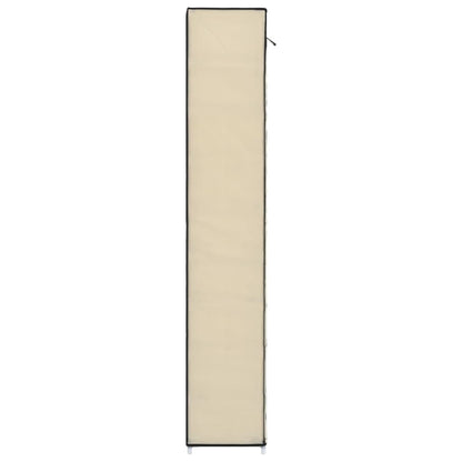 Scarpiera Con Rivestimento In Tessuto 57X29X162 Cm
