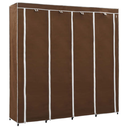 Guardaroba Con 4 Scomparti 175X45X170 Cm