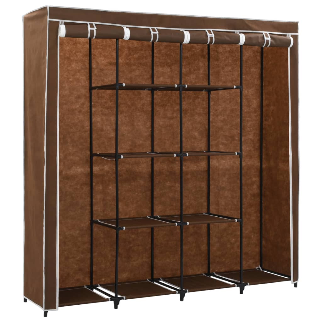 Guardaroba Con 4 Scomparti 175X45X170 Cm