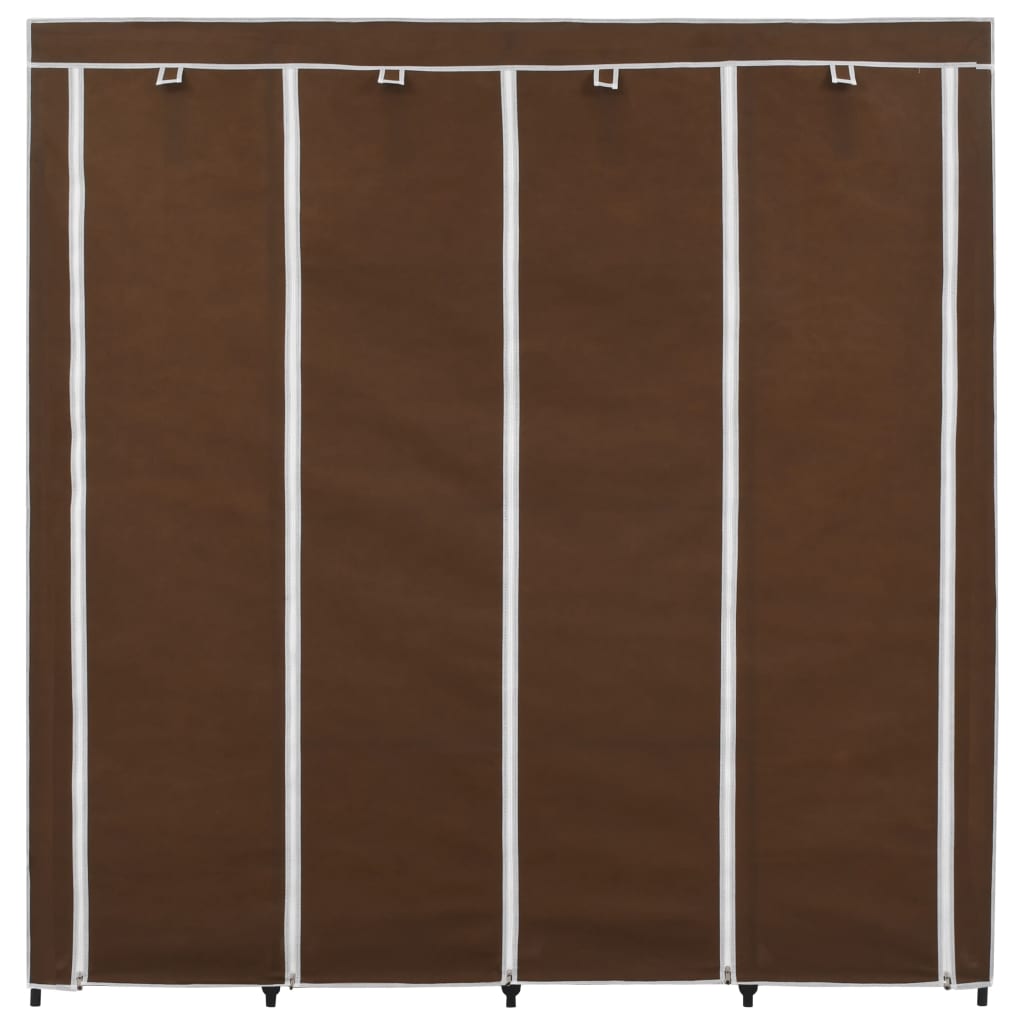 Guardaroba Con 4 Scomparti 175X45X170 Cm