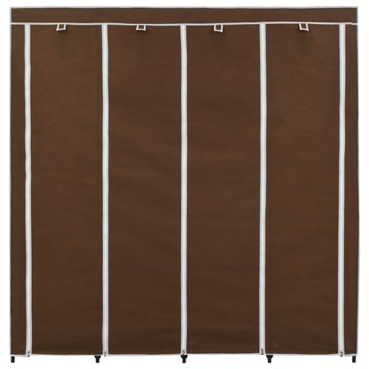 Guardaroba Con 4 Scomparti 175X45X170 Cm