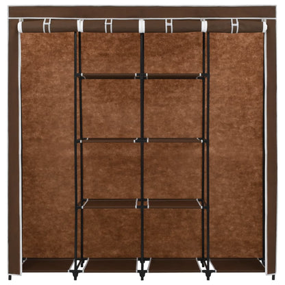 Guardaroba Con 4 Scomparti 175X45X170 Cm