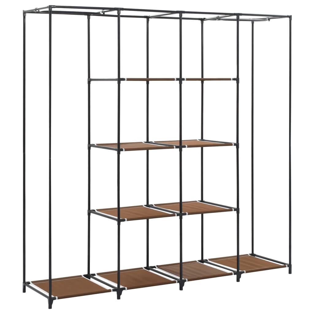 Guardaroba Con 4 Scomparti 175X45X170 Cm